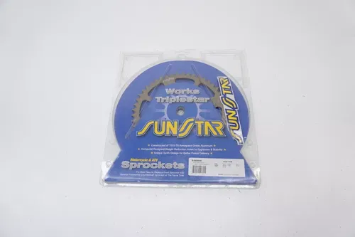 YZ RM 85 Sunstar Works Triplestar Aluminum Rear Sprocket 49T Gold 5-242949 M46