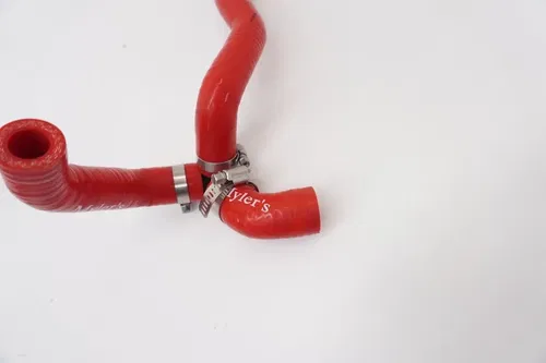 2003 CRF450R Mylers Radiator Hoses Red Cooling Pipes Hose Clamps Honda CRF #2
