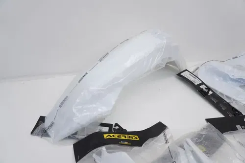 Husqvarna Acerbis Plastic Kit White Fenders Shrouds TC FC 125-450 2019-2022 #4