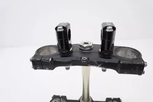 2019  KX450 Triple Clamps OEM 1 1/8 Triple Clamp Bar Mounts Black Kawasaki KX #2
