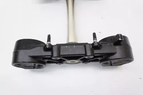 2019  KX450 Triple Clamps OEM 1 1/8 Triple Clamp Bar Mounts Black Kawasaki KX #2