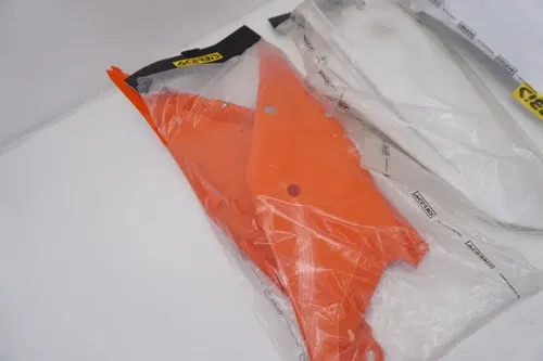KTM Acerbis Plastics Fenders Side Panels Orange White SX SX-F 125-450 19-22