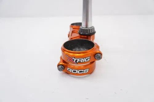 KTM WP Cone Valve Xtrig ROCS Triple Clamps 22mm Offset Orange 125-450 16-22 M46