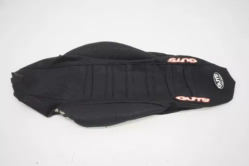 KTM Guts Racing RJ Wing Seat Cover Black Ribbed XCF XC SXF 125-450 23-2024 #2 A3