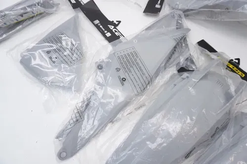 KTM Acerbis Plastics Fenders Side Panels Grey Fork Guards SX SX-F 125-450 19-22