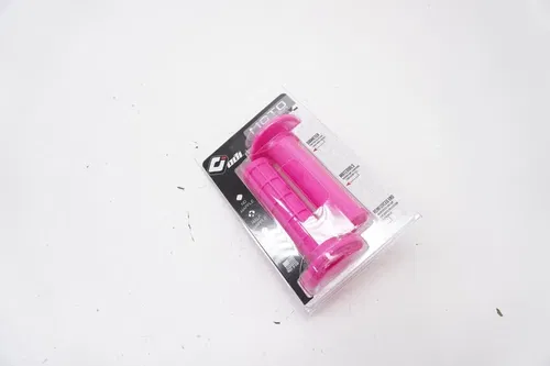ODI MX Single-Ply Half Waffle Grips Pink H01RFP K5