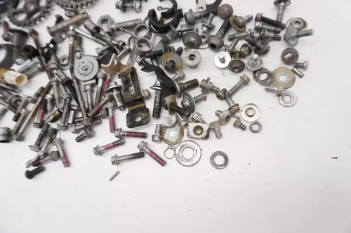 2016 KX450F Miscellaneous Hardware OEM Bracket Peg Guide Bolts Washers Kawasaki