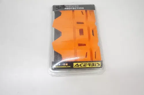 Acerbis Armadillo Head Pipe Guard & Silencer Protection Kit Orange 4-Stroke M11
