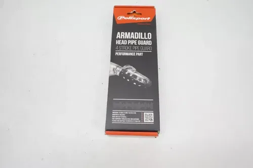 Acerbis Armadillo Head Pipe Guard & Silencer Protection Kit Orange 4-Stroke M11