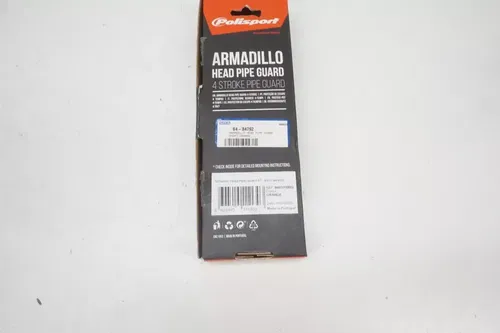 Acerbis Armadillo Head Pipe Guard & Silencer Protection Kit Orange 4-Stroke M11