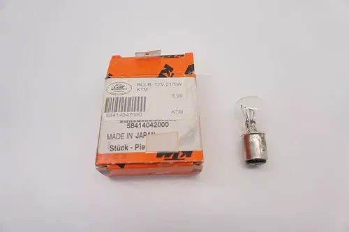 KTM Rear Light Flasher Bulb OEM 58414042000 12V 21/5W M5