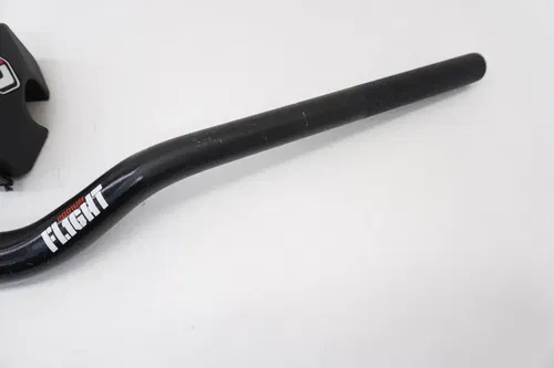 ODI Podium Flight Handlebars McGrath Bend Bend Black Handle Fat Bar Bars 1 1/8