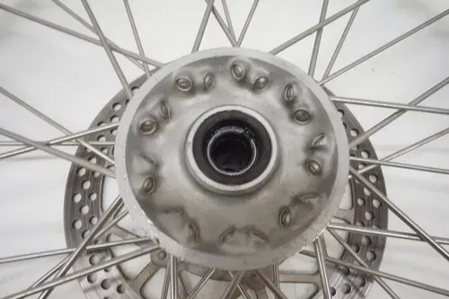 2002 RM125 Complete Front Wheel OEM Excel Rim Hub Rotor Suzuki RM125 RM250 01-08