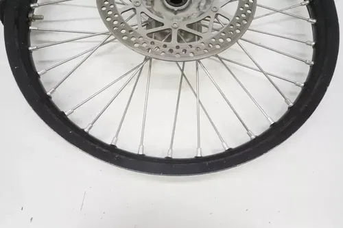 2002 RM125 Complete Front Wheel OEM Excel Rim Hub Rotor Suzuki RM125 RM250 01-08