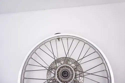 2002 YZ125 Front Wheel OEM Silver Rim Hub Rotor  Yamaha YZ250 YZ250F YZ #3