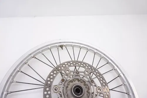 2002 YZ125 Front Wheel OEM Silver Rim Hub Rotor  Yamaha YZ250 YZ250F YZ #3