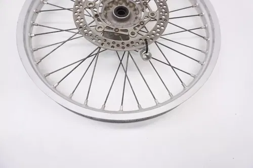 2002 YZ125 Front Wheel OEM Silver Rim Hub Rotor  Yamaha YZ250 YZ250F YZ #3