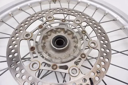 2002 YZ125 Front Wheel OEM Silver Rim Hub Rotor  Yamaha YZ250 YZ250F YZ #3