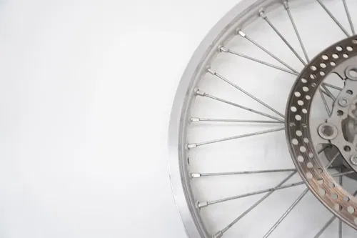 2004 RM250 Complete Front Wheel OEM Excel Rim Hub Rotor Suzuki RM 125 01-08 #3