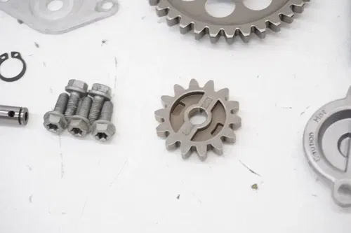 2024 KTM 350 SX-F Oil Pump OEM Shaft Gears Rotors Screen Husqvarna GasGas #2
