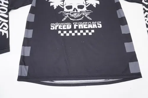 Fasthouse Grindhouse Subside Jersey Mens Size Large Black