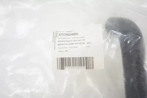 KTM 85 Top Radiator Y Hose OEM Cooling Pipe Hose 47035024000 SX 2003-2011 M8