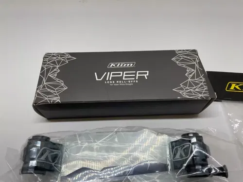 KLIM Viper Replacement Lens With Roll Offs Clear Lens Roll Off System MX ATV KA