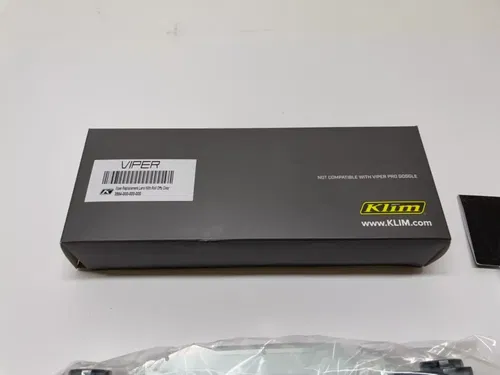 KLIM Viper Replacement Lens With Roll Offs Clear Lens Roll Off System MX ATV KA
