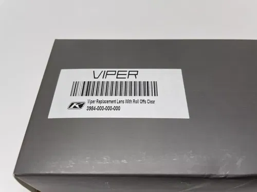 KLIM Viper Replacement Lens With Roll Offs Clear Lens Roll Off System MX ATV KA