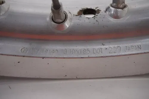 2007 YZ250F Complete Rear Wheel OEM Excel Rim Silver 19x1.85 Yamaha YZ 2006-2008