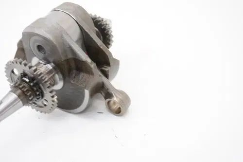 2008 KX450F Crankshaft OEM Engine Bottom End Crank Shaft Primary Gear Kawasak KX