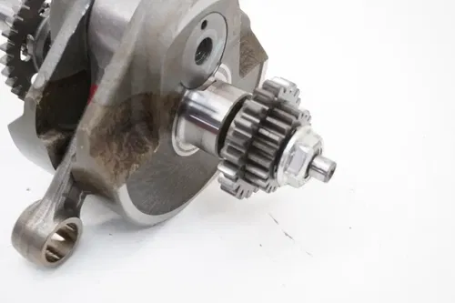 2008 KX450F Crankshaft OEM Engine Bottom End Crank Shaft Primary Gear Kawasak KX