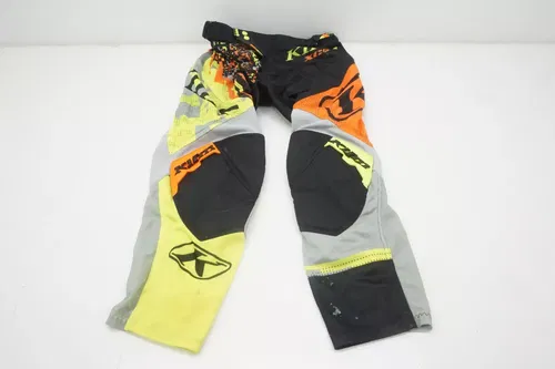 Klim XC Lite MX Off Road Pants Digital Chaos Orange Men's Size 30 Motocross WR