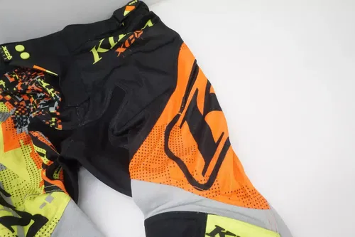 Klim XC Lite MX Off Road Pants Digital Chaos Orange Men's Size 30 Motocross WR