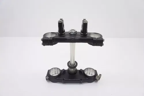 2009 KX250F Triple Clamps OEM Triple Tree Black 7/8 Bar Mounts Kawasaki KX 250F