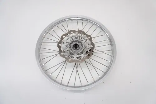 2013 RMZ250 Complete Front Wheel Silver Excel Rim Hub Rotor Suzuki RMZ 250 450
