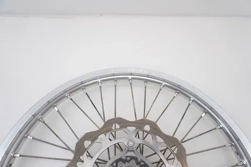 2013 RMZ250 Complete Front Wheel Silver Excel Rim Hub Rotor Suzuki RMZ 250 450