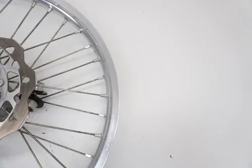 2013 RMZ250 Complete Front Wheel Silver Excel Rim Hub Rotor Suzuki RMZ 250 450