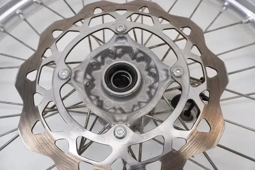 2013 RMZ250 Complete Front Wheel Silver Excel Rim Hub Rotor Suzuki RMZ 250 450