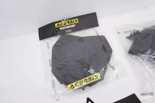 KTM 125-450 SX SXF Acerbis Plastic Kit Fenders Shrouds Air Box Black 13-15