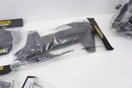 KTM 125-450 SX SXF Acerbis Plastic Kit Fenders Shrouds Air Box Black 13-15