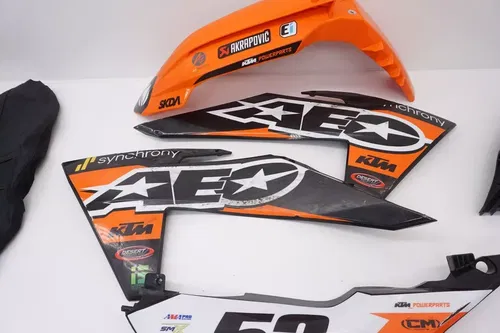 2024 KTM 250 SX-F Plastic Kit AEO Plastics Shrouds Side Panels Fenders SXF SX #1