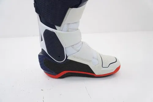 Fox Racing Instinct Motocross MX Boots Mens Size 8 White/Orange/Navy