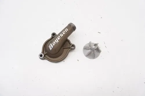 2009 CRF450R Boyesen Super Cooler Water Pump Impeller Cover Honda CRF 450R #2