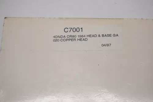 CR80 Cometic Gasket Top End Gasket Kit C7001 Honda CR 80RR 1984 H1