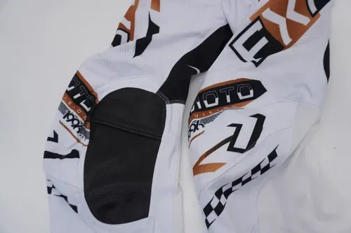 FXR Podium Gladiator MX Pants Black/White/Gold Men's Size 32 MX Motocross K7