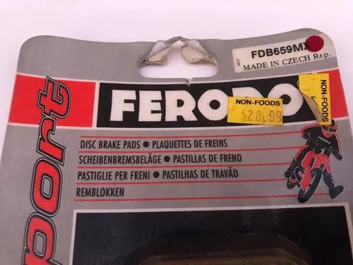 Ferodo Brake Pad Set KX125 1986 KX Ferodo FDB659MX FDB 659MX A5