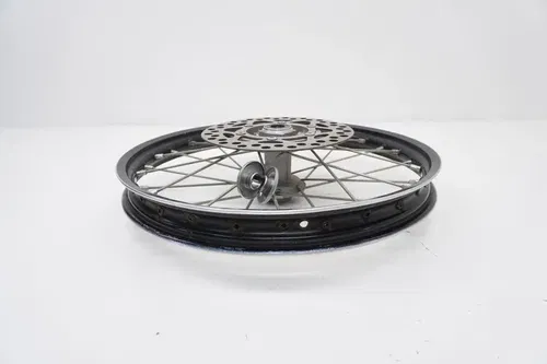 2011 KX85 Complete Front Wheel OEM black Rim Hub Rotor Kawasaki KX 85 2010-2025