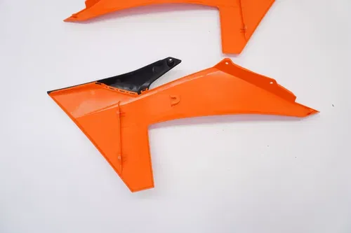 KTM  Shrouds OEM Left Right Radiator Shroud Plastic Kit Orange 125-450 2023-2024