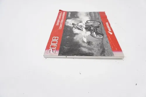 2008 CRF450 Owners Service Manual OEM Book 00X32-MEN-6400 M2